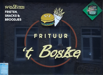 Sponsorlogo Frituur Boske